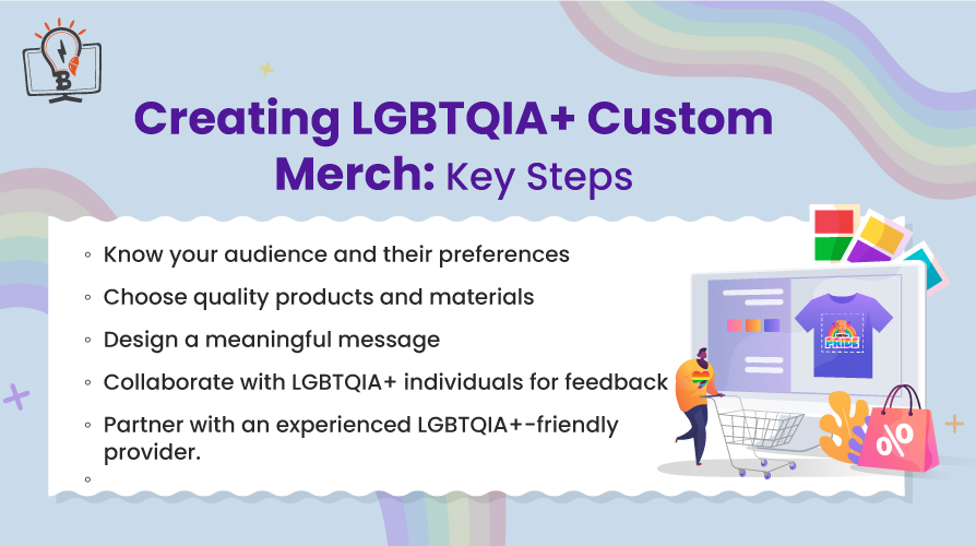 Create Custom Merchandise for Supporting LGBTQIA Rights