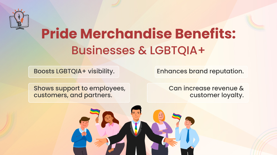 Custom Pride Merchandise for Businesses
