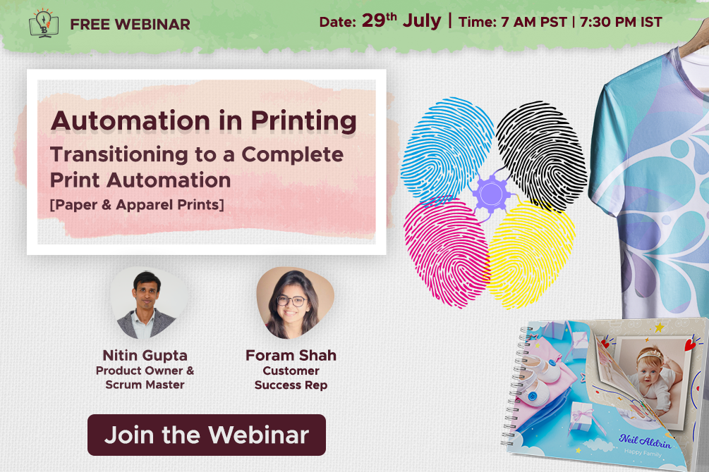 FREE WEBINAR: Transitioning to a Complete Print Automation for Paper and Apparel Prints