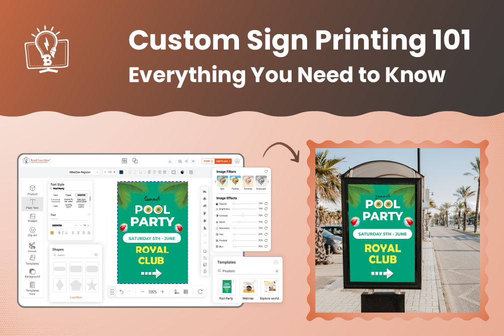 Custom Sign Printing 101: Everything You Need to Know